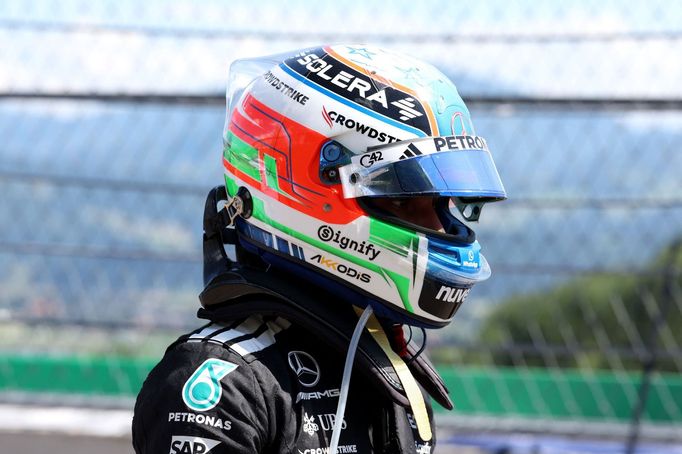 Kolize Maxe Verstappena, Red Bull a Andrey Kimi Antonelliho, Mercedes ve VC Rakouska F1 2025 - Antonelli