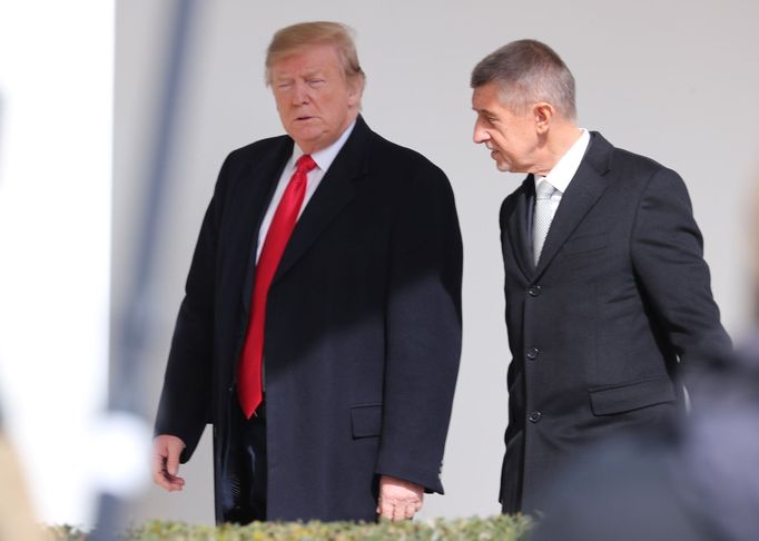 Donald Trump a Andrej Babiš