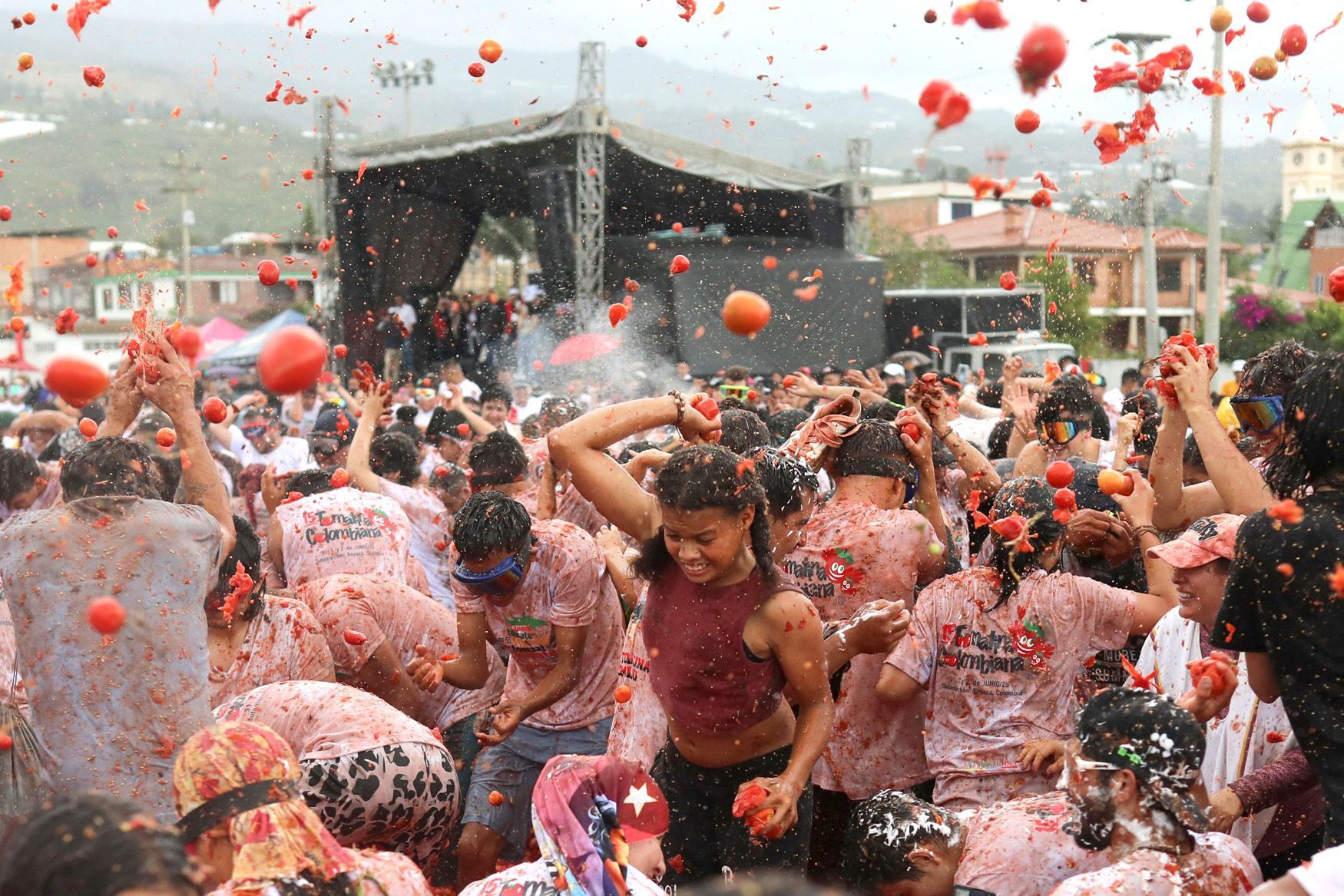 Tomatina, Peru