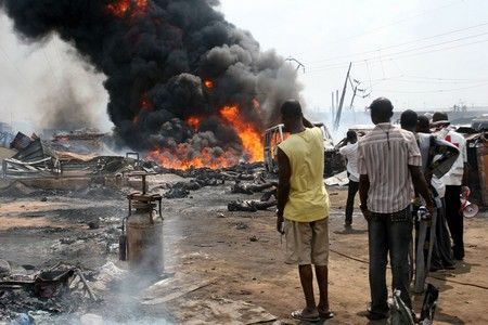 Nigérie výbuch ropovodu