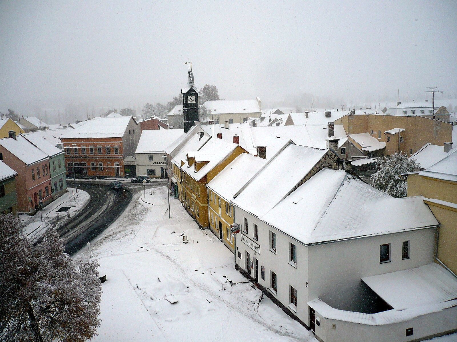 První zima: Karlovarsko