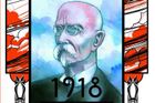Češi: 1918 – Jak Masaryk vymyslel Československo, výtvarné zpracování Ticho 762.