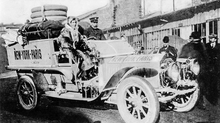 Závod s nepřekonatelným rekordem. Před 115 lety vyjela auta z New Yorku do Paříže; Zdroj foto: Profimedia.cz
