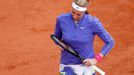 Tennis - French Open - Roland Garros, Paris, France - October 8, 2020 Czech Republic's Petra Kvitova during her semi final match against Sofia Kenin of the U.S. REUTERS/C