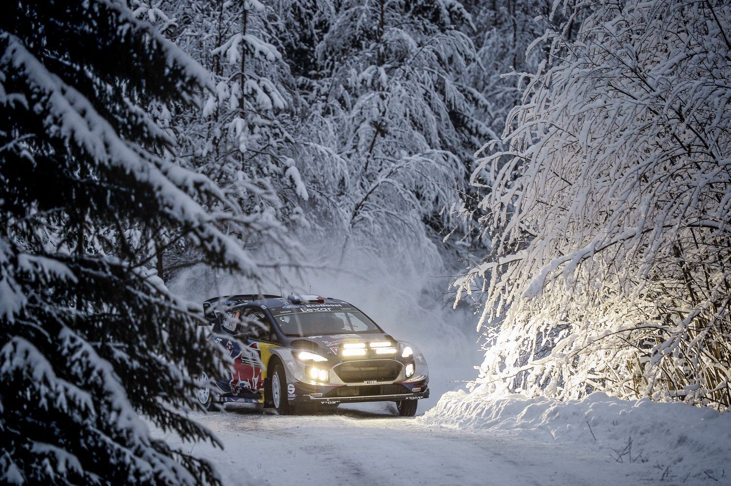 Švédská rallye 2017: Sébastien Ogier, Ford