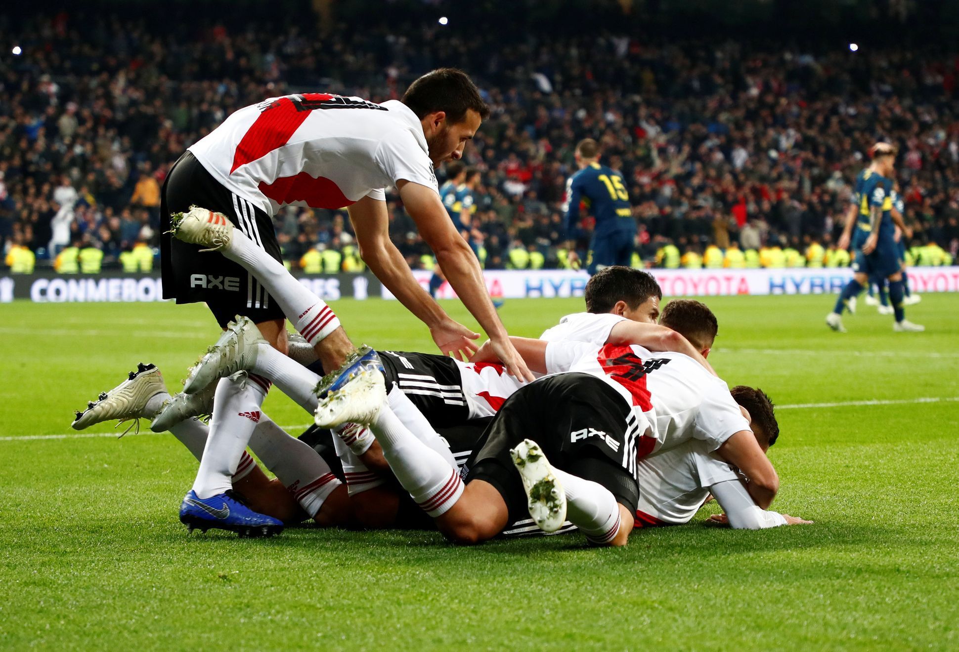 Radost hráčů River Plate