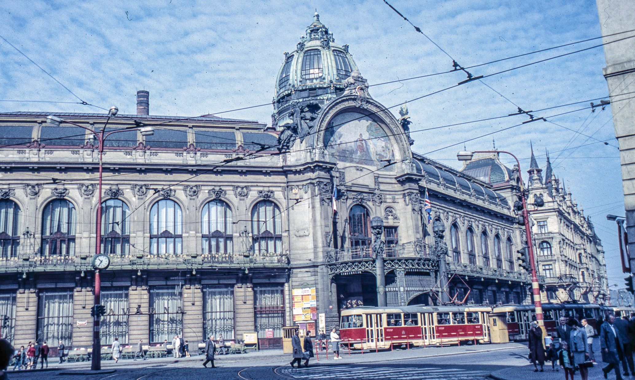 Barevné fotografie, retro, Československo, domácí