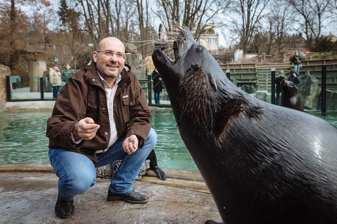 Ředitel pražské zoo Miroslav Bobek