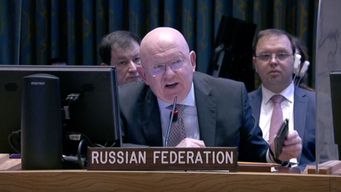 Útok na Ukrajinu: Michael Žantovský o chování ruského velvyslance při OSN