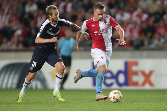 EL: Slavia vs. Bourdeaux: Jaroslav Plašil, Stanislav Tecl