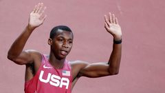 Americký sprinter Erriyon Knighton