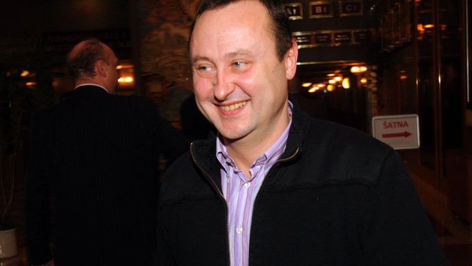 Tomáš Hrdlička na snímku z ledna 2012.