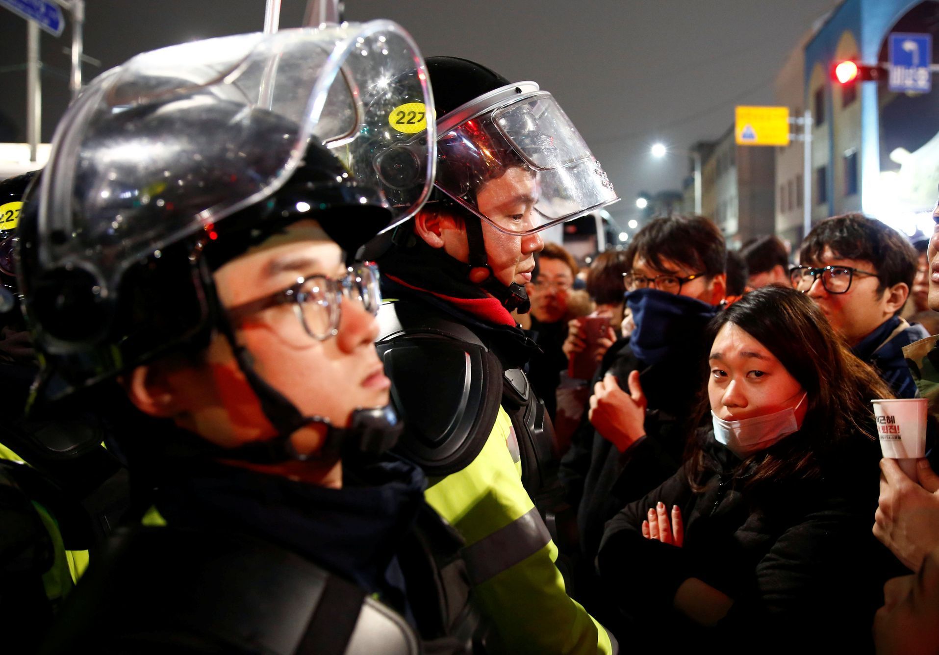 Protesty v Jižní Koreji, listopad 2016