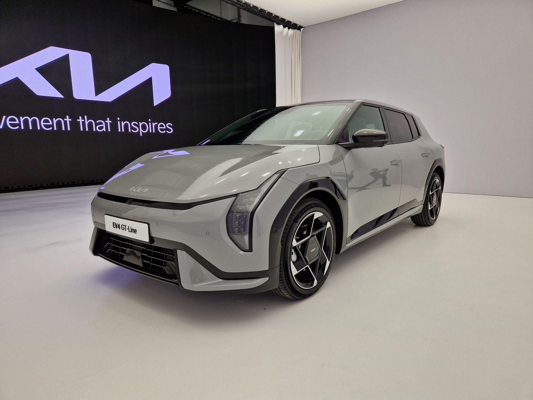 Kia EV4 živě Španělsko