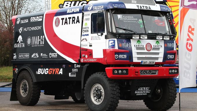České posádky pojedou znovu hlavně s kamiony Tatra.