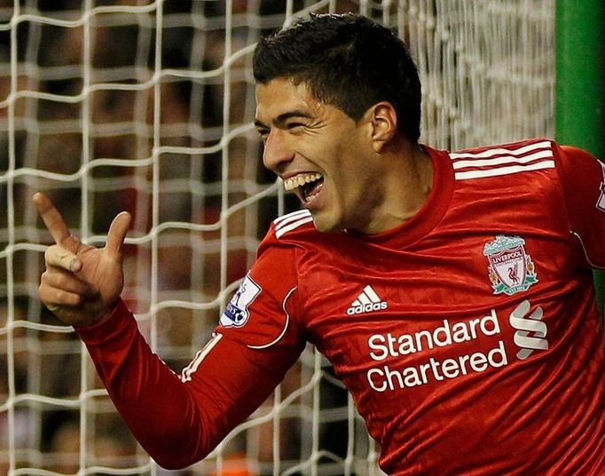 Luis Suárez vstřelil gól hned ve svém prvním zápase za Liverpool