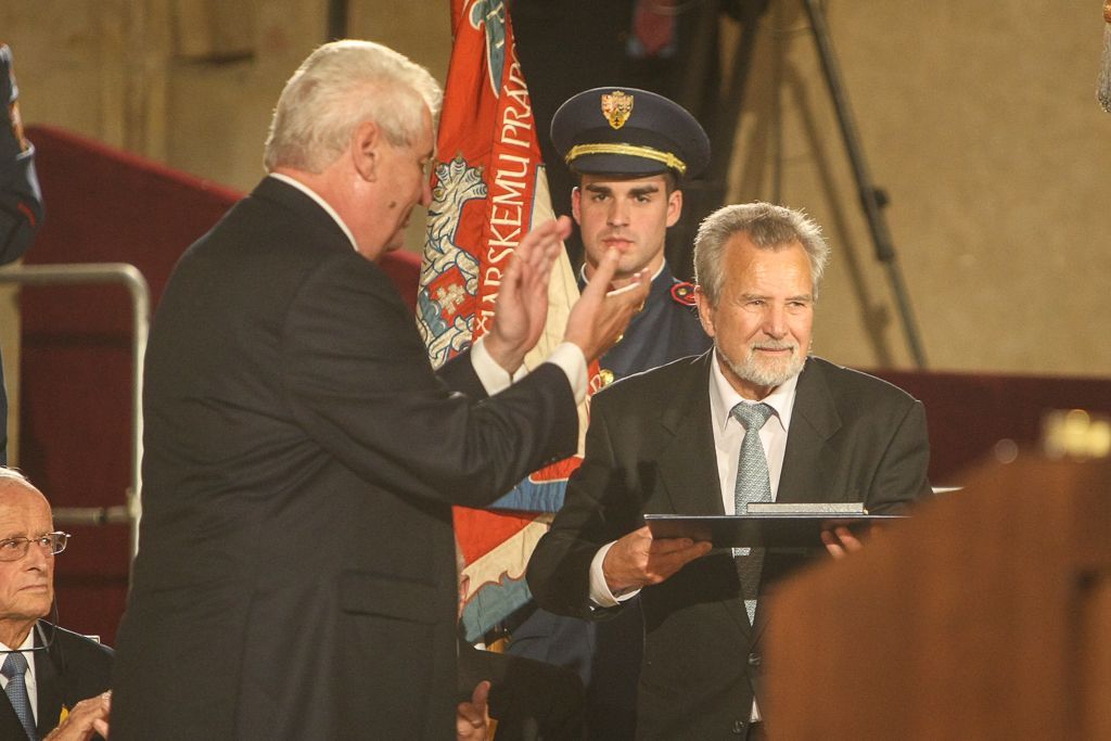Udělování státních vyznamenání - Antonín Kalina in memoriam