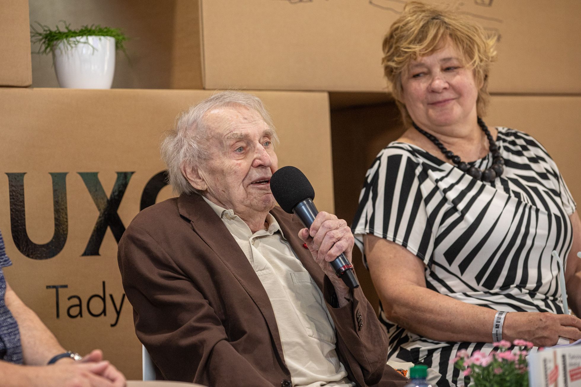 Svět knihy 2024 na pražském Výstavišti - spisovatel Pavel Kohout