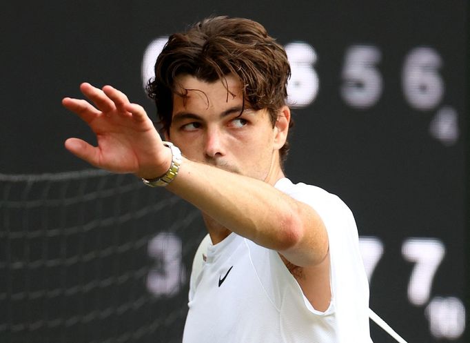 Wimbledon 2022, čtvrtfinále (Taylor Fritz)