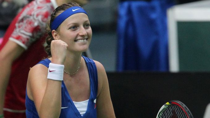 Petra Kvitová vyhrála během víkendu obě dvouhry 1. kola Fed Cupu proti Austrálii.