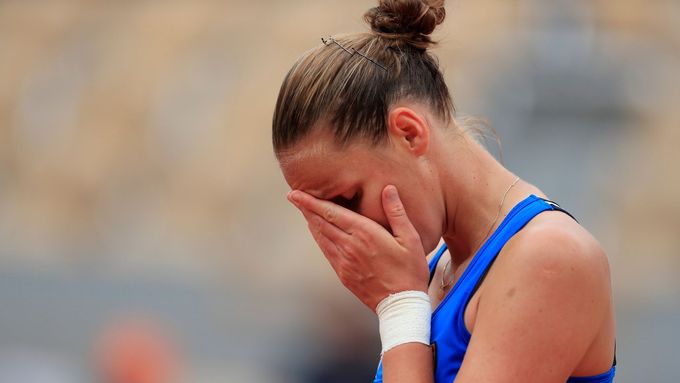 Plíšková překvapivě končí, na tenisovém Roland Garros vypadla stejně jako loni ve třetím kole