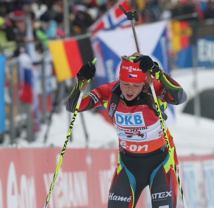 Biatlon, SP  Hochfilzen: Barbora Tomešová