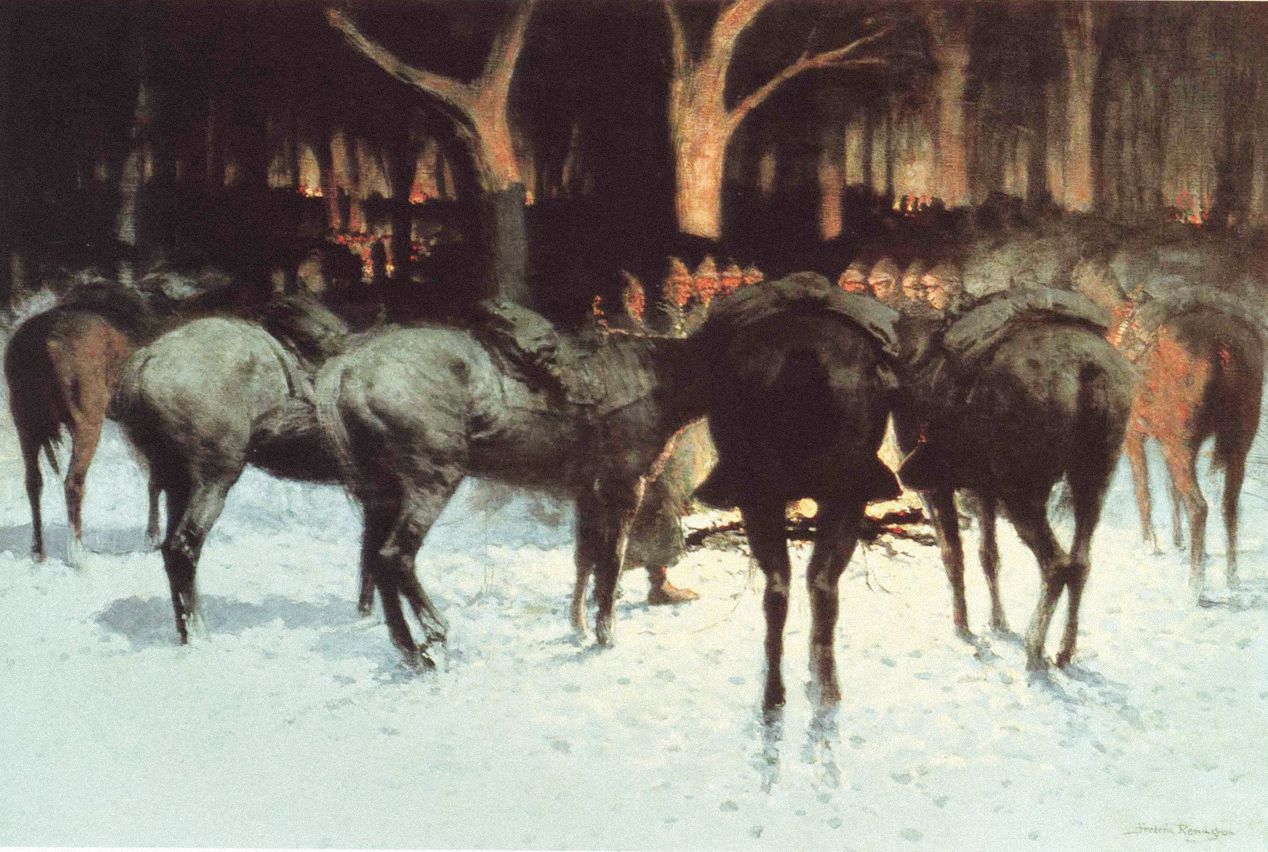 Jednorázové užití / Fotogalerie / Nádherné obrazy z Divokého západu od amerického malíře, který předběhl Zdeňka Buriana