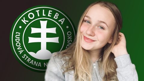 Lívia, poklad slovenských extremistů. 18letá dívka sází na kartu "vyléčené liberálky"