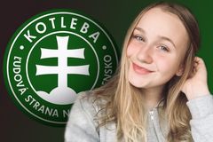 Lívia, poklad slovenských extremistů. 18letá dívka sází na kartu "vyléčené liberálky"