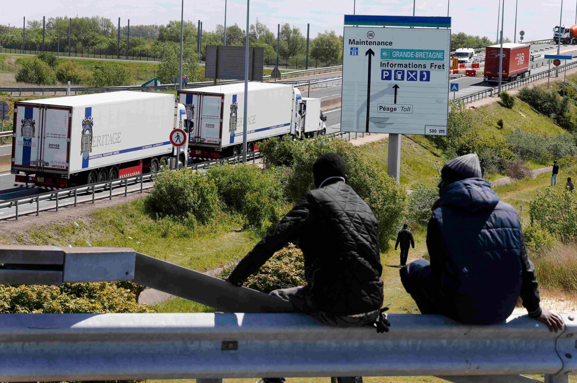 Francie - Cesta do Evropy - uprchlíci - Calais