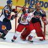 Přípravný zápas, hokej: Česko - Slovensko (Tomáš Plekanec, Peter Hamerlík, Richard Stehlík)