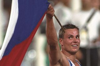 Robert Změlík na olympiádě 1992 v Barceloně.