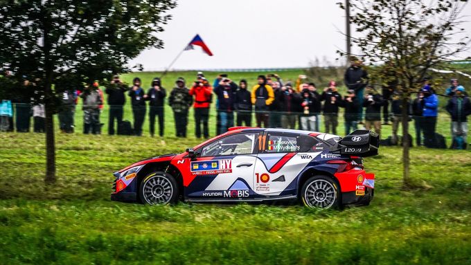 Thierry Neuville, Hyundai během Středoevropské rallye 2024