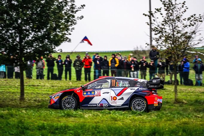 Thierry Neuville, Hyundai během Středoevropské rallye 2024