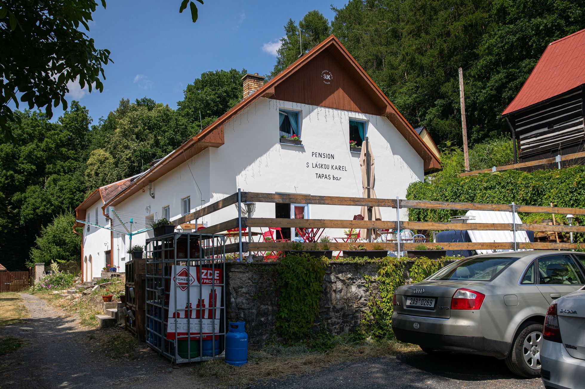 S láskou Karel - bistro, penzion, Bezděz, gastronomie