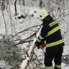 Sníh - 19. března - hasiči