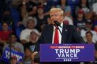 Republican presidential nominee and former U.S. President Trump holds a campaign rally, in Atlanta