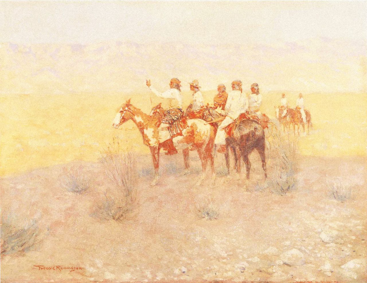 Jednorázové užití / Fotogalerie / Nádherné obrazy z Divokého západu od amerického malíře, který předběhl Zdeňka Buriana