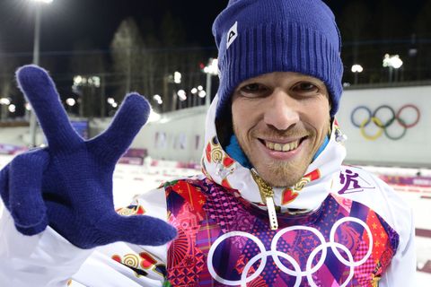 Soči 2014, biatlon 10 km: bronzový Jaroslav Soukup