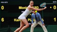 Karolína Plíšková si ve Wimbledonu poradila s Portoričankou Mónicou Puigovou a po výhře 6:0, 6:4 postoupila do 3. kola.