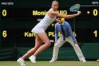 Karolína Plíšková si ve Wimbledonu poradila s Portoričankou Mónicou Puigovou a po výhře 6:0, 6:4 postoupila do 3. kola.