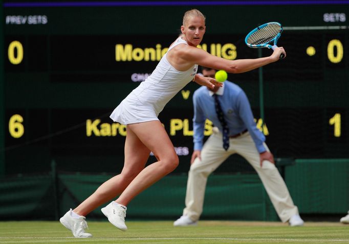 Karolína Plíšková ve 2. kole Wimbledonu 2019