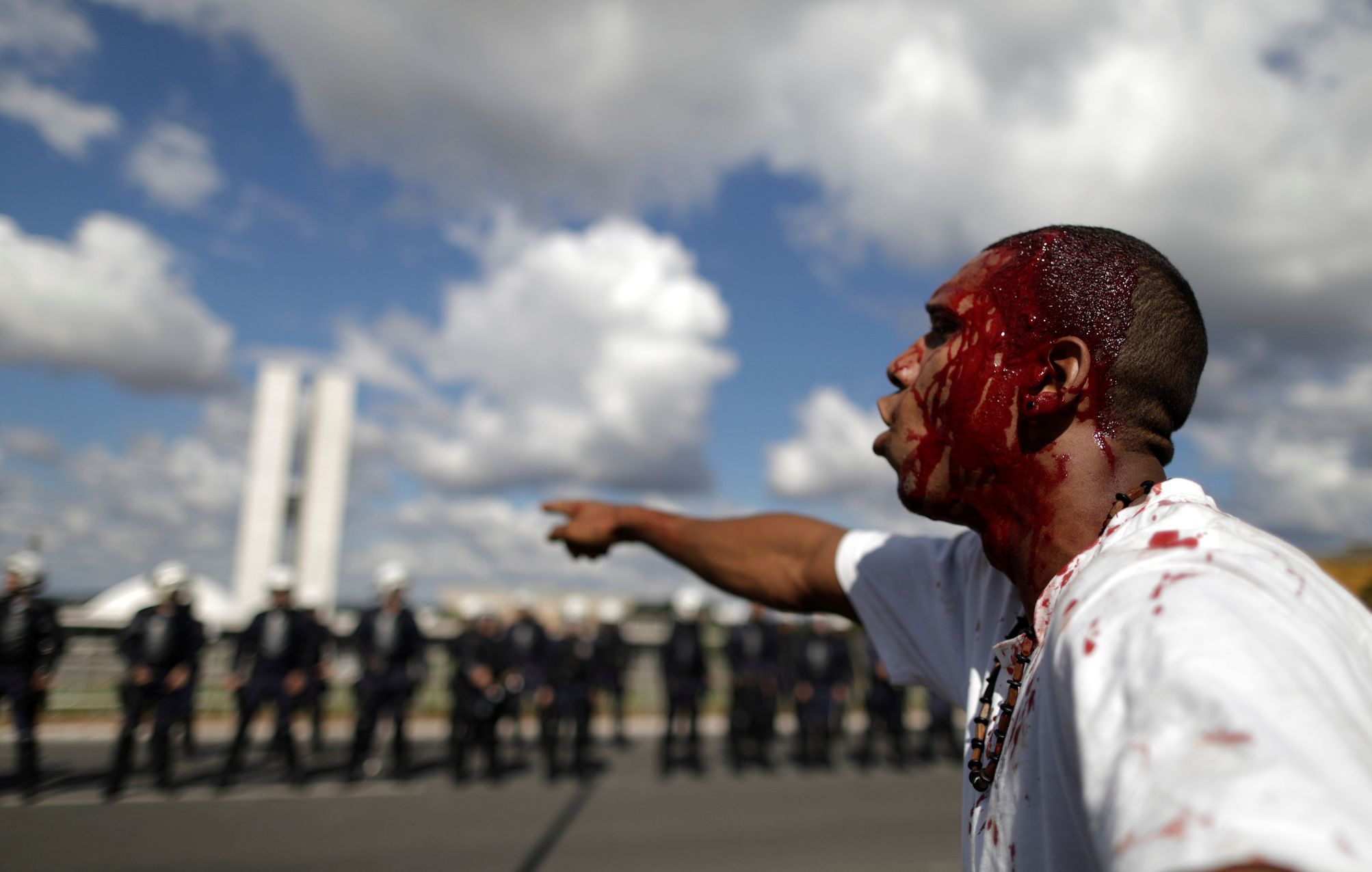 Brazílie, protesty proti prezidentu Temerovi