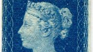 Druhá známka světa Two Pence Blue