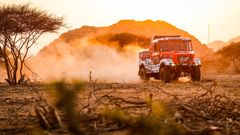 Aleš Loprais (Praga) v 1. etapě Rallye Dakar 2021