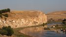 Starověké město Hasankeyf v Turecku, které zatopí  plánovaná vodní přehrada.