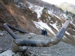 Dodávky plynu do Gruzie a Arménie přerušily dvě exploze na ruském plynovodu Mozdok-Tbilisi.