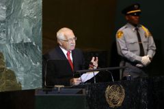 Klausův projev na zasedání Valného shromáždění OSN