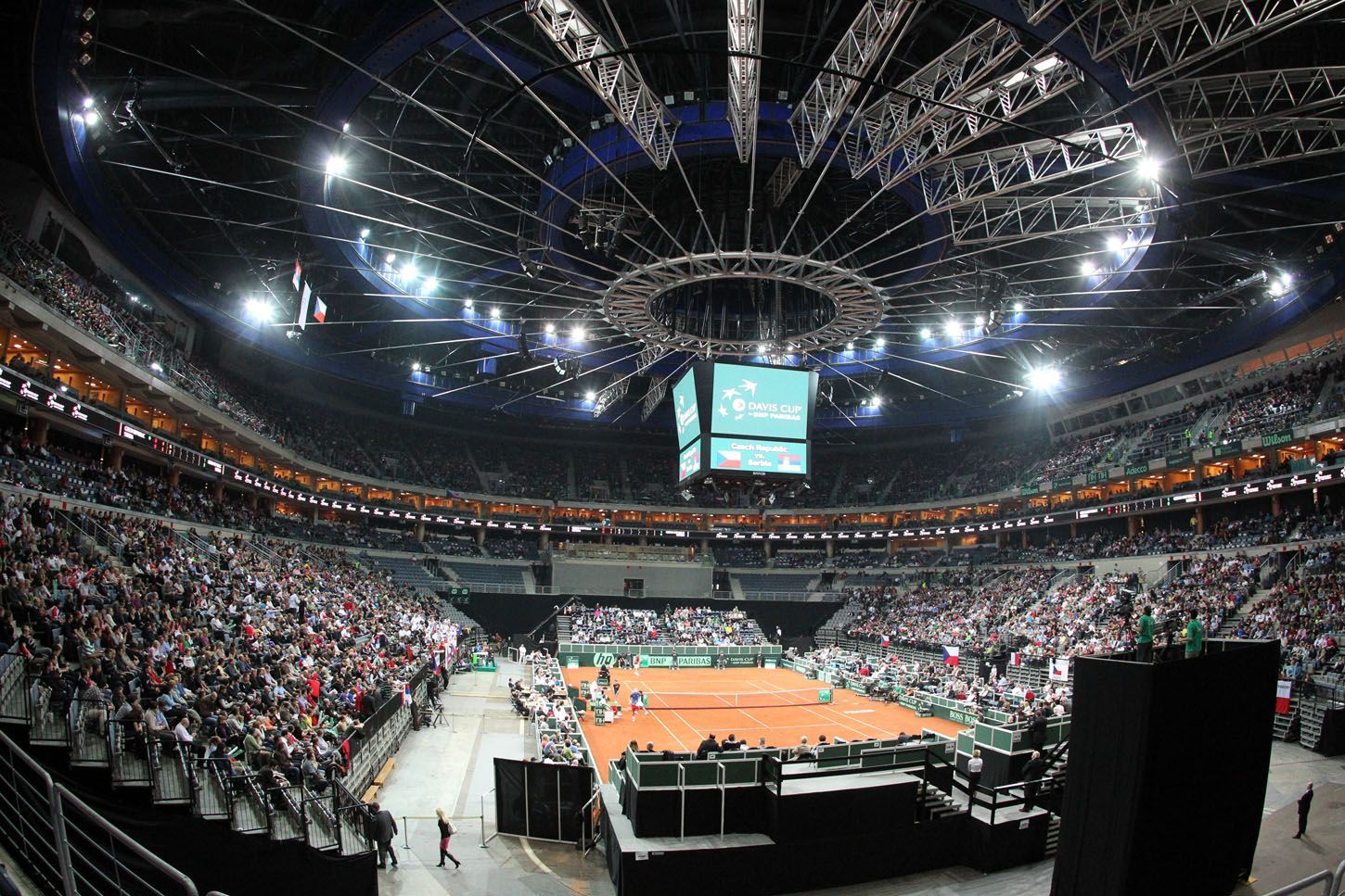 Davis Cup: Česko - Srbsko (o2 aréna)