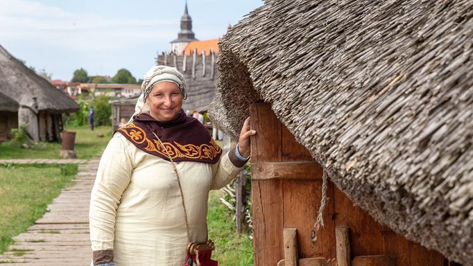 Polsko, skanzen Wolin u Štětína